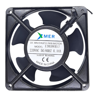 Xmer 120X120X38Mm 220V 0.14A Kablolu Fan