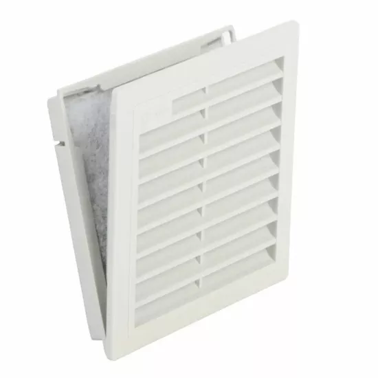 12X12Cm Panjur Tipi Kare Fan Filitresi (3 Lü Paket)