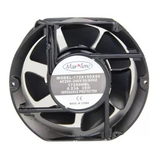 Marxlow 172X150X50MM Ac 220-240V 35W Yuvarlak Fan