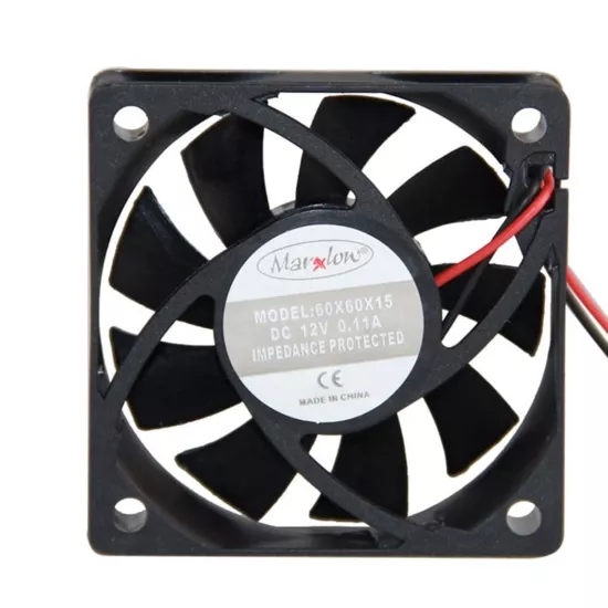Marxlow 60X60X15Mm Dc 12V 0.11A Fan