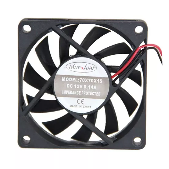 Marxlow 70X70X15Mm Dc 12V 0.14A Fan (5 li Paket)