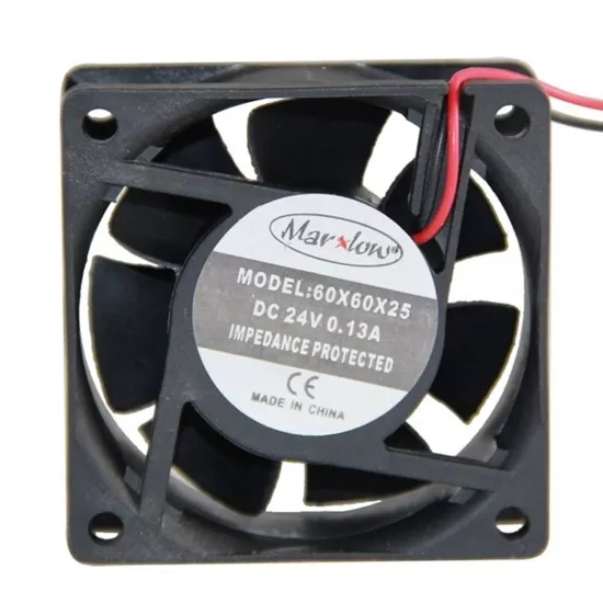 Marxlow 60X60X25Mm Dc Fan 24V Kare Fan