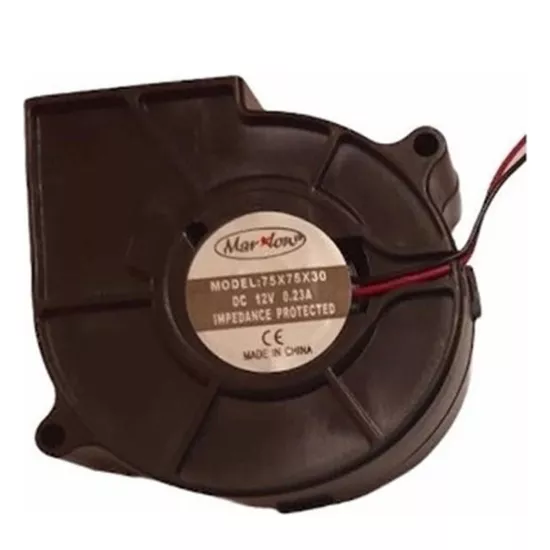 Marxlow 75X75X30Mm 12V Salyangoz Fan
