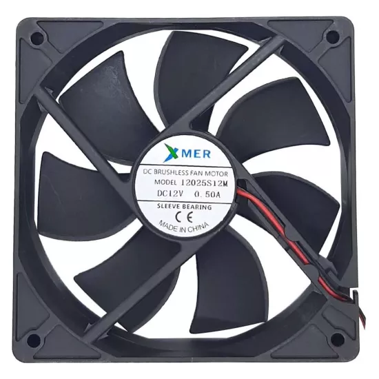 Xmer 120X120X25Mm 220V 0.06A Kablolu Fan