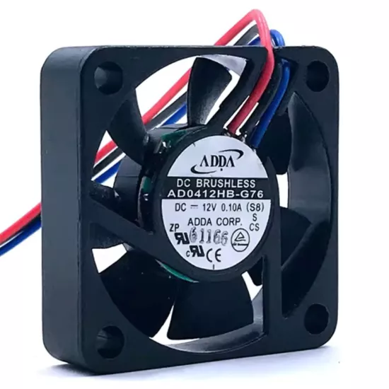 Adda 40x40x10mm 12v 0,08A 2 Kablo Fan AD0412MX-G70