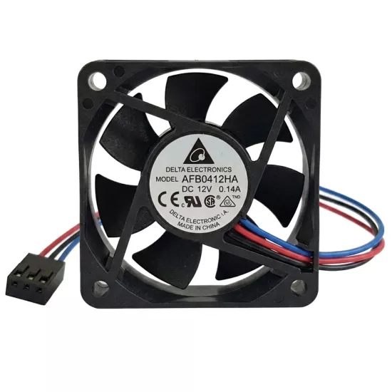 Delta 40x40x10mm 12V 0,14A 3 Kablo Fan AFB0412HA