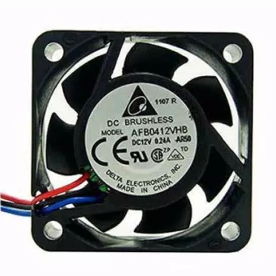 Delta 40x40x15mm 12V 0,24A 2 Kablo Fan AFB0412VHB