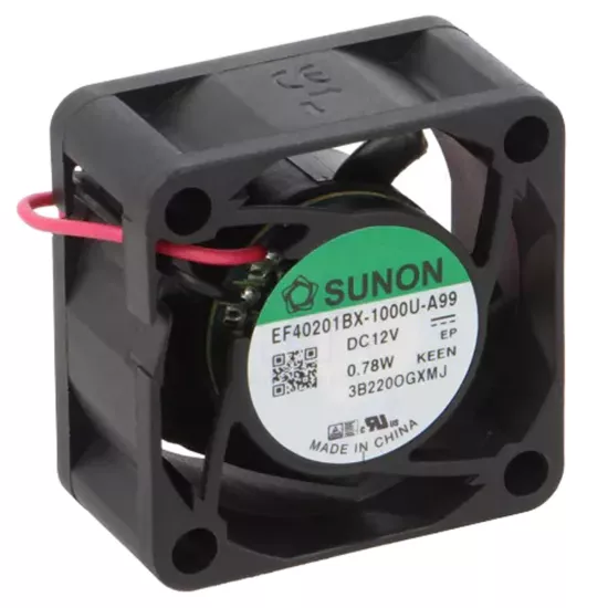 Sunon 40x40x20mm 12v 0.74w/0.06 2 Kablo Fan EF40201BX
