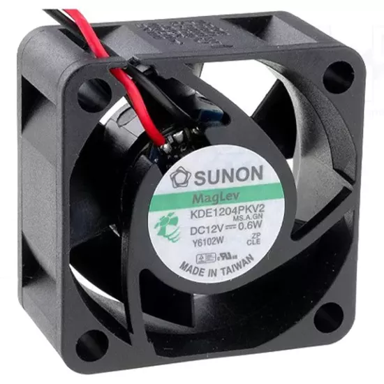 Sunon 40x40x20mm 12v 0,6w 2 Kablo Fan KDE1204PKV2