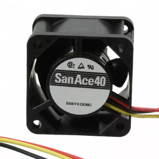 Sanyo-Denki 40x40x20mm 12V 0,11A 3 Kablo Fan 109P0412H601