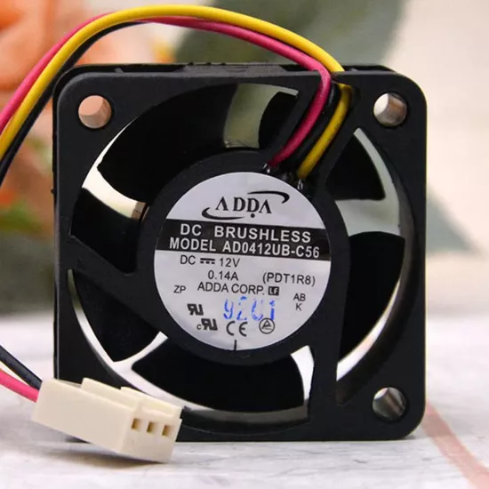 Adda 40x40x20mm 12v 0,14A 3 Kablo Fan AD0412UB-C56