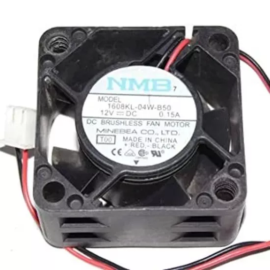 NMB-MAT 40x40x20mm 12v 0,15A 2 Kablo Fan 1608KL-04W-B50