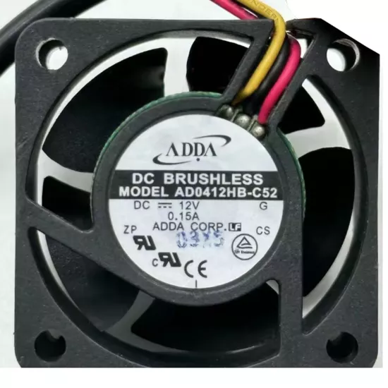 Adda 40x40x20mm 12v 0,15A 3 Kablo Fan AD0412HBC52
