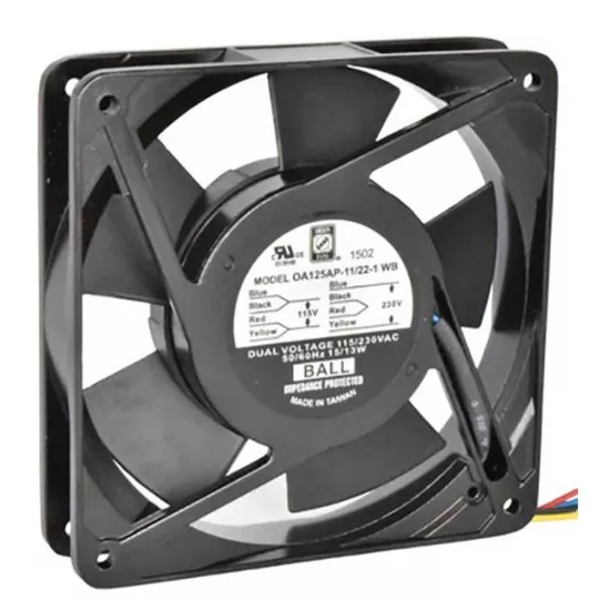 Orion 120x120x25mm 110/240v 13w 4 Kablo Fan