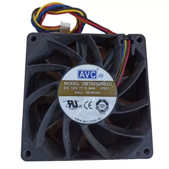Avc 80x80x25mm DBTA0825B2U 0,54A 12V Rulmanlı Fan