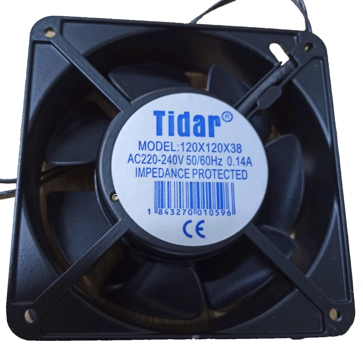 Tidar 120X120X38mm 220V 0.14A Fan