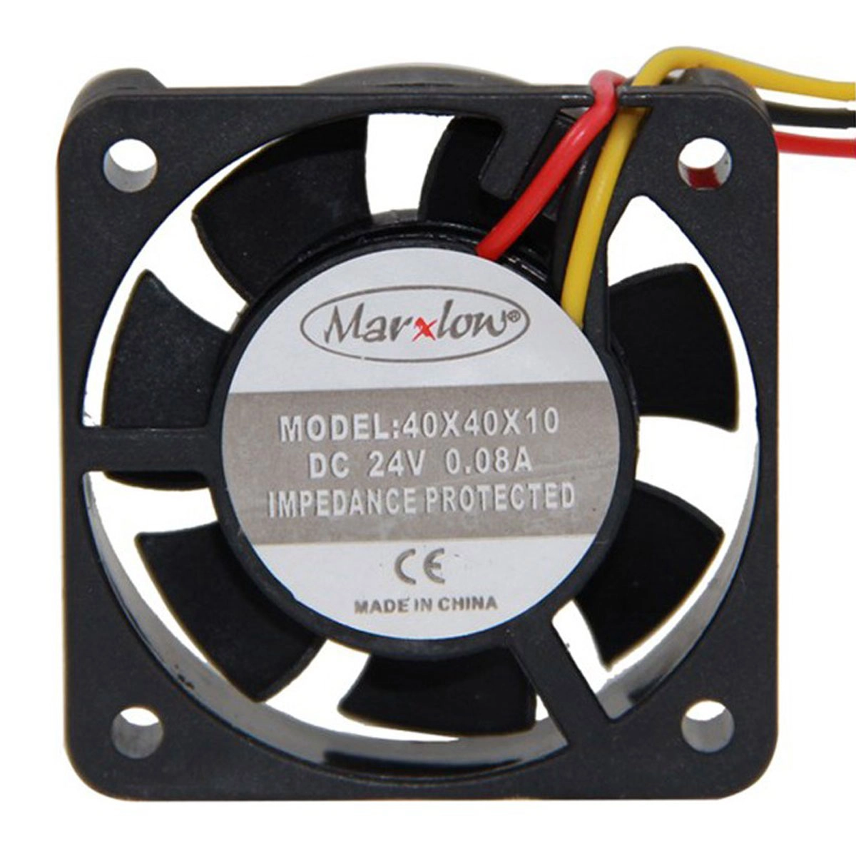 Marxlow 40X40X10Mm 12V 0.11A 3 Kablo Kare Fan (5 li Paket)