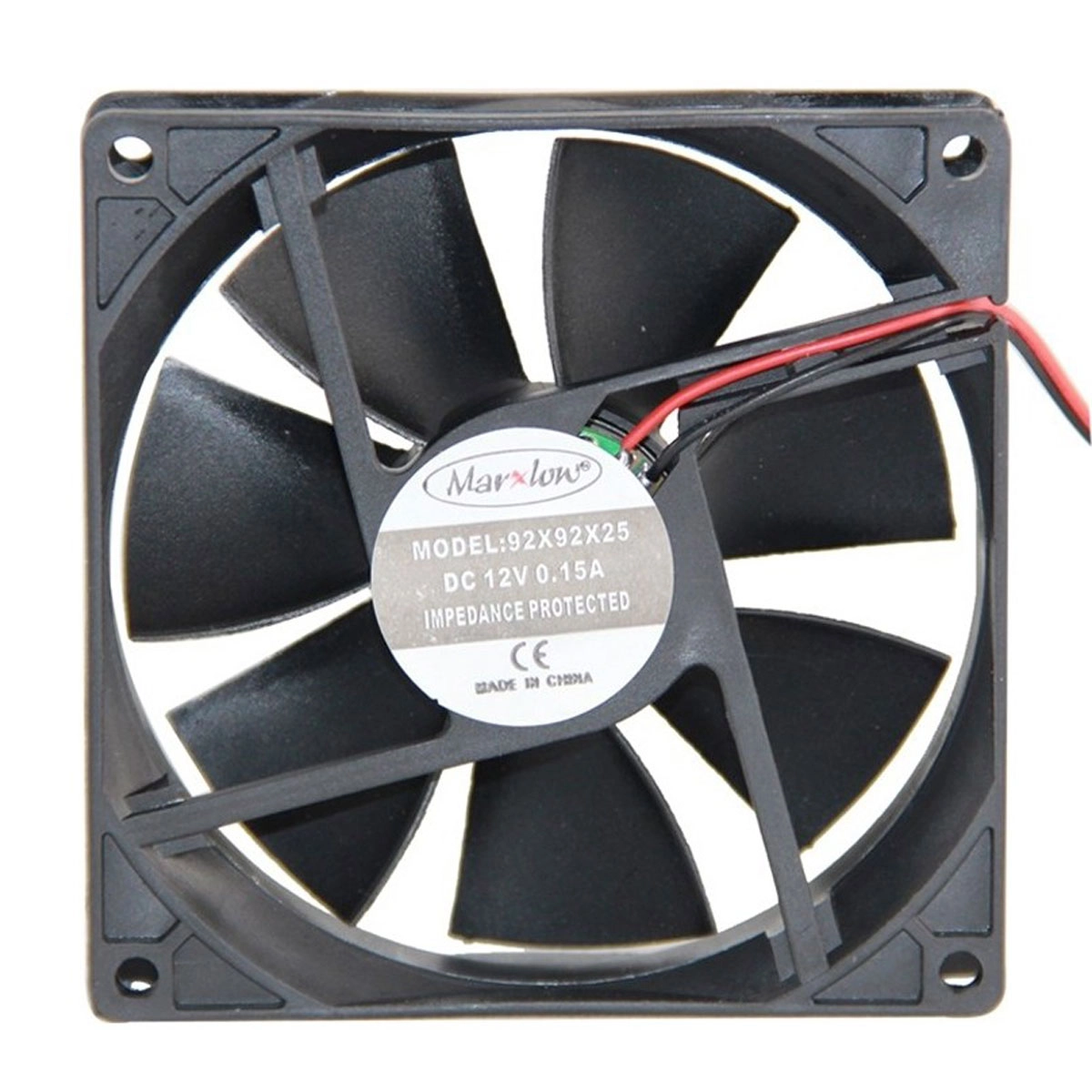 Marxlow 92X92X25Mm Dc 12V 0.15A Fan