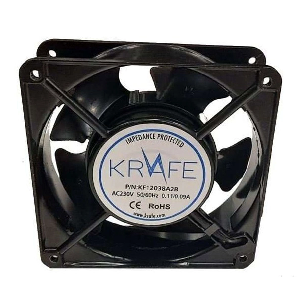 Krafe 120X120X38 220V Ac 0.11A Rulmanlı Fan