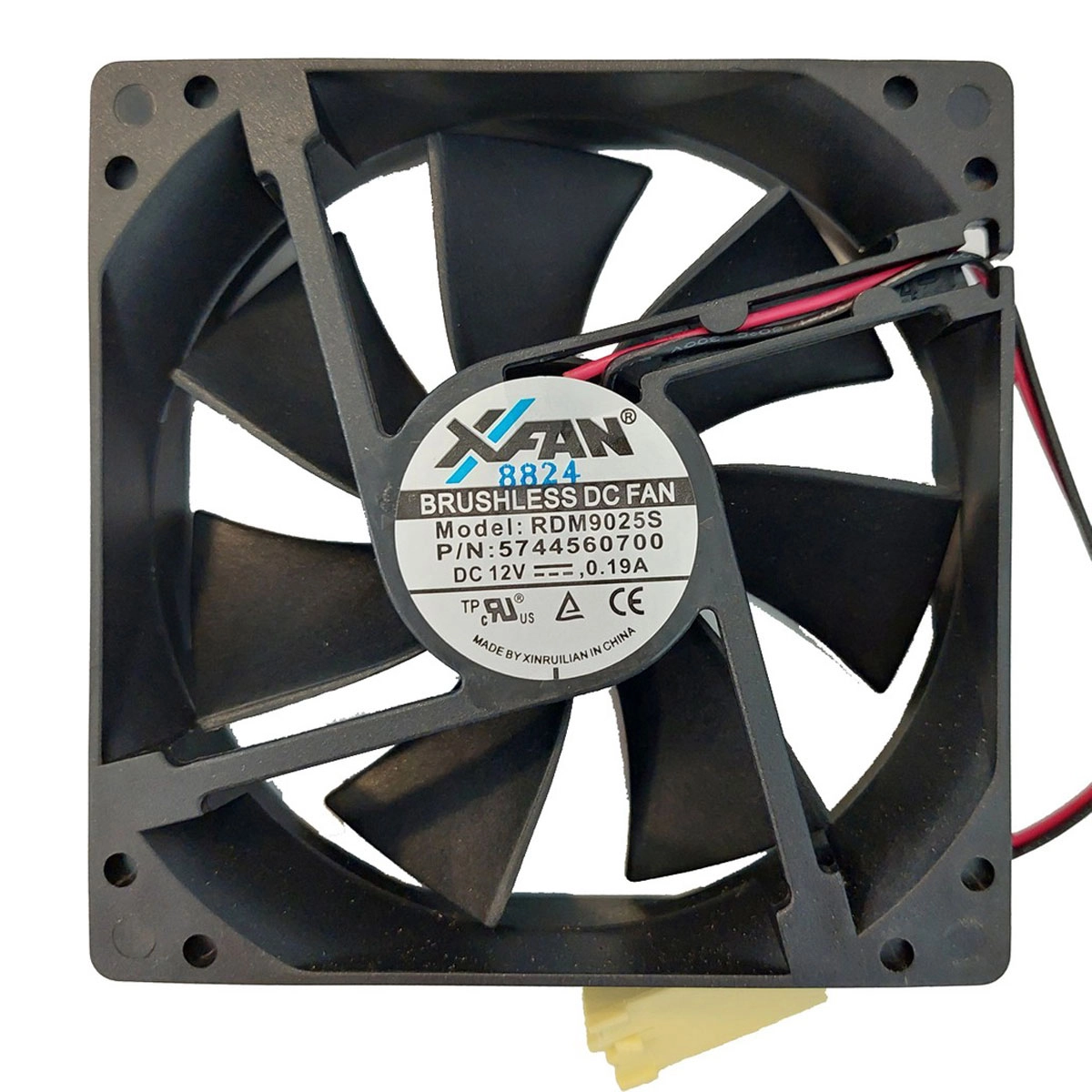 Xfan 90X90X25M Rdm9025S 12V 0.19A Kare Fan