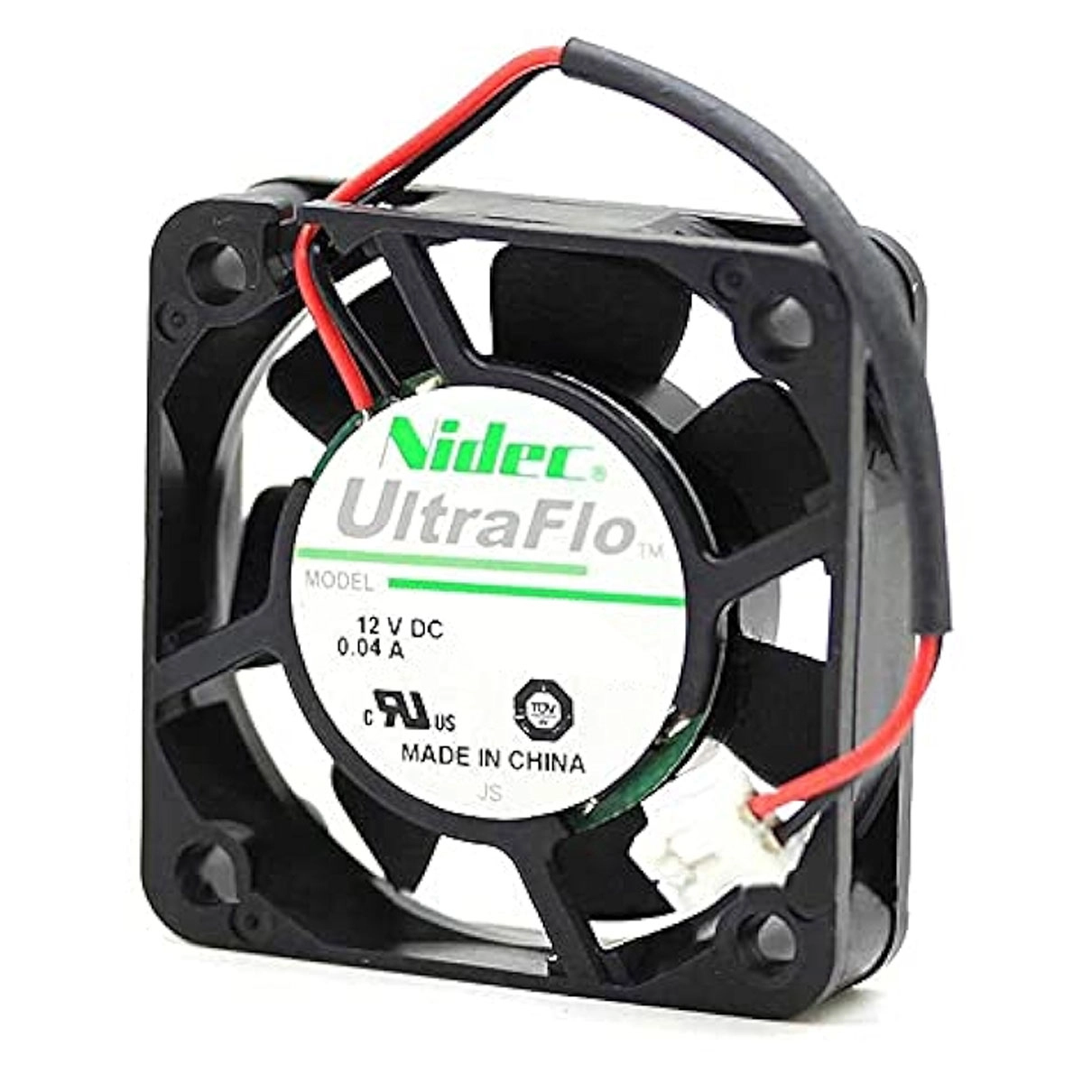 Nidec  40x40x10mm 12v 0,04A 2 Kablo Fan V40X12MS477-51