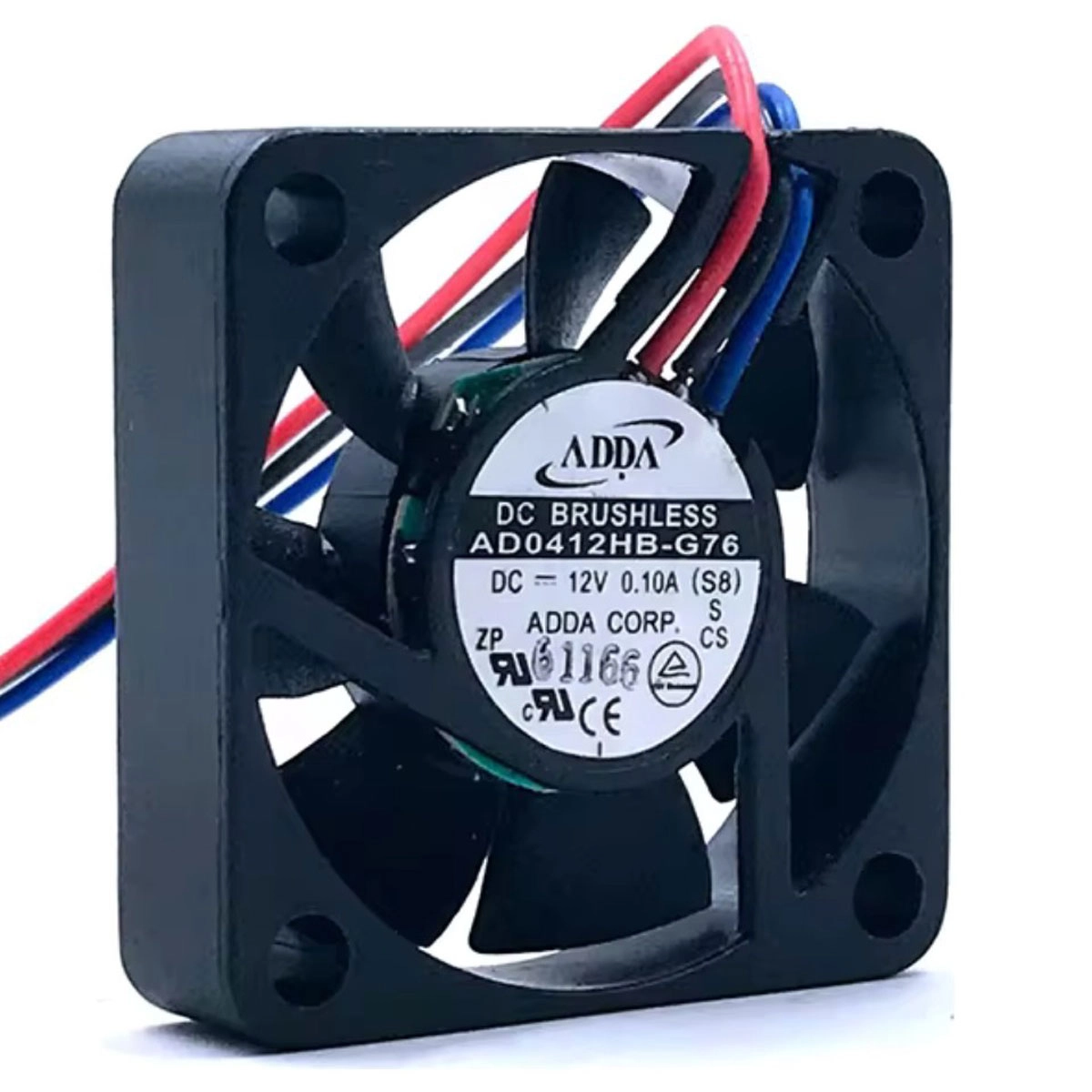 Adda 40x40x10mm 12v 0,08A 2 Kablo Fan AD0412MX-G70