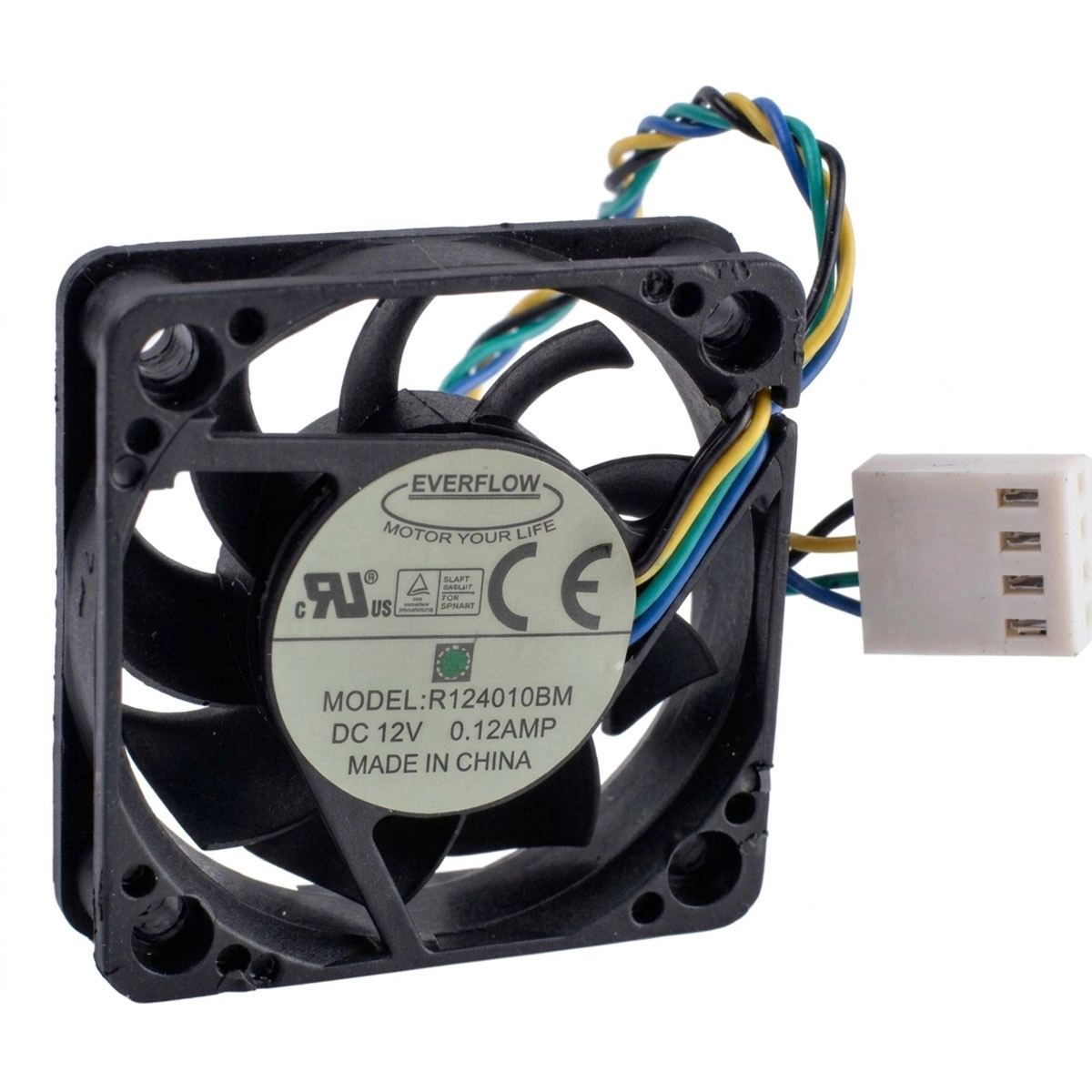 Everflow 40x40x10mm 12v 0.12A 3 Kablo Fan R124010BM