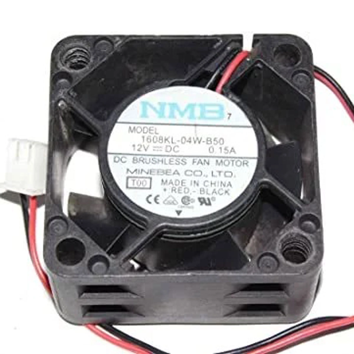 NMB-MAT 40x40x20mm 12v 0,15A 2 Kablo Fan 1608KL-04W-B50