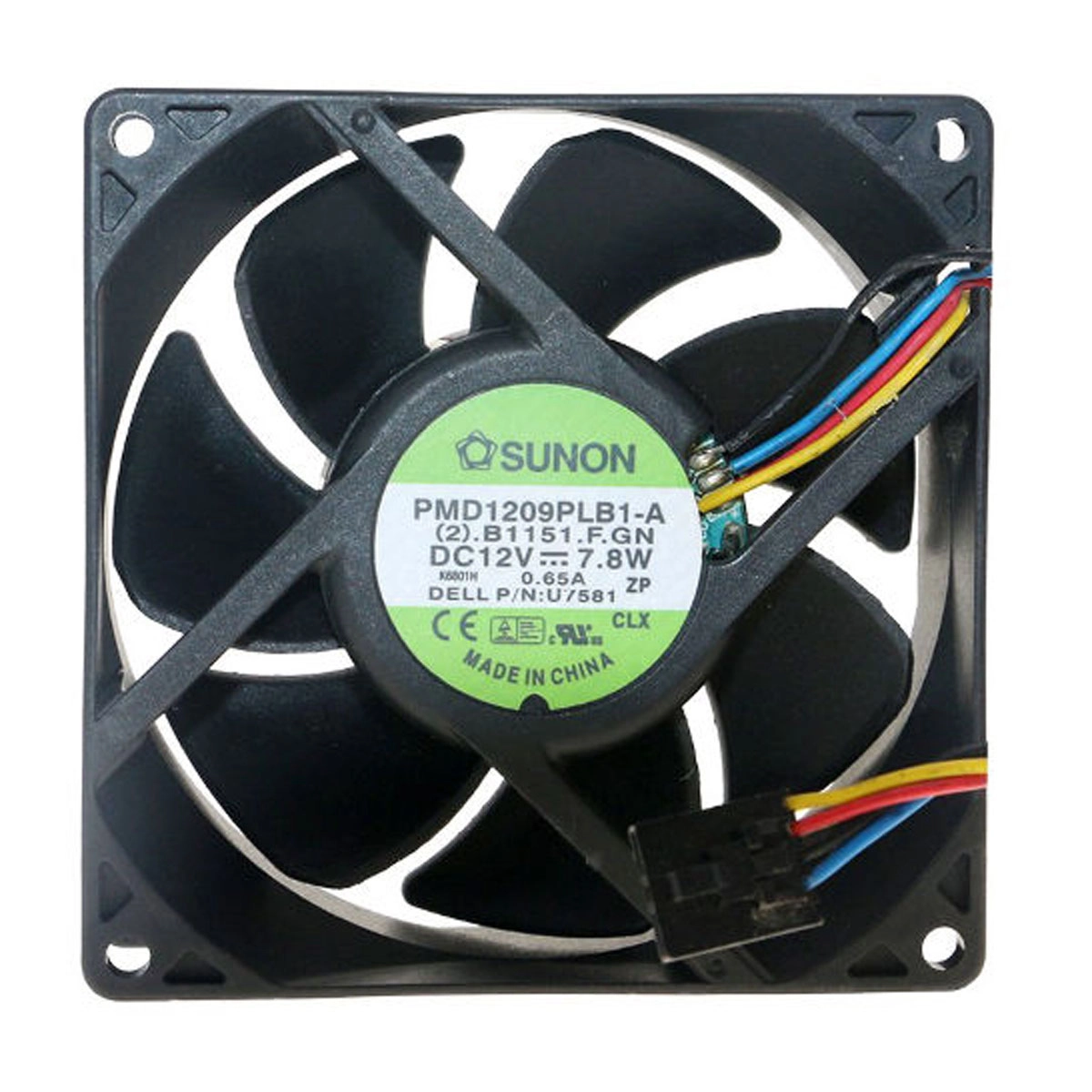 Sunon 92x92x32mm 12V 0.65A 4 Kablo Rulmanlı Fan PMD1209PLB1-A